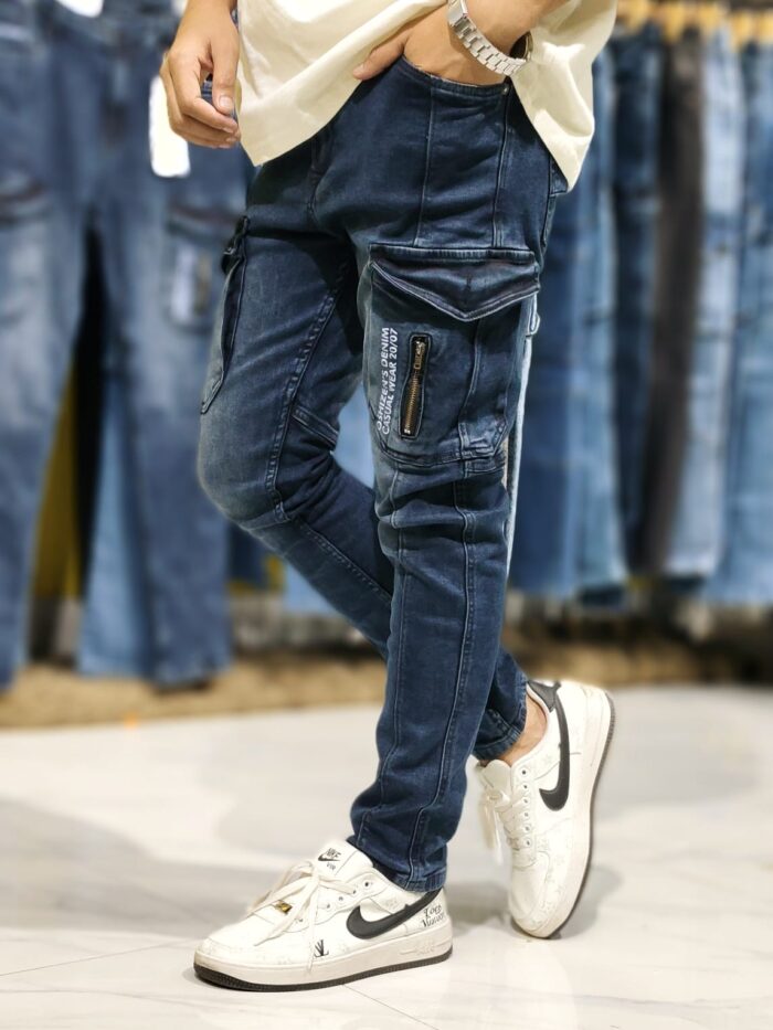 Cargo 6 navy blue - Image 5
