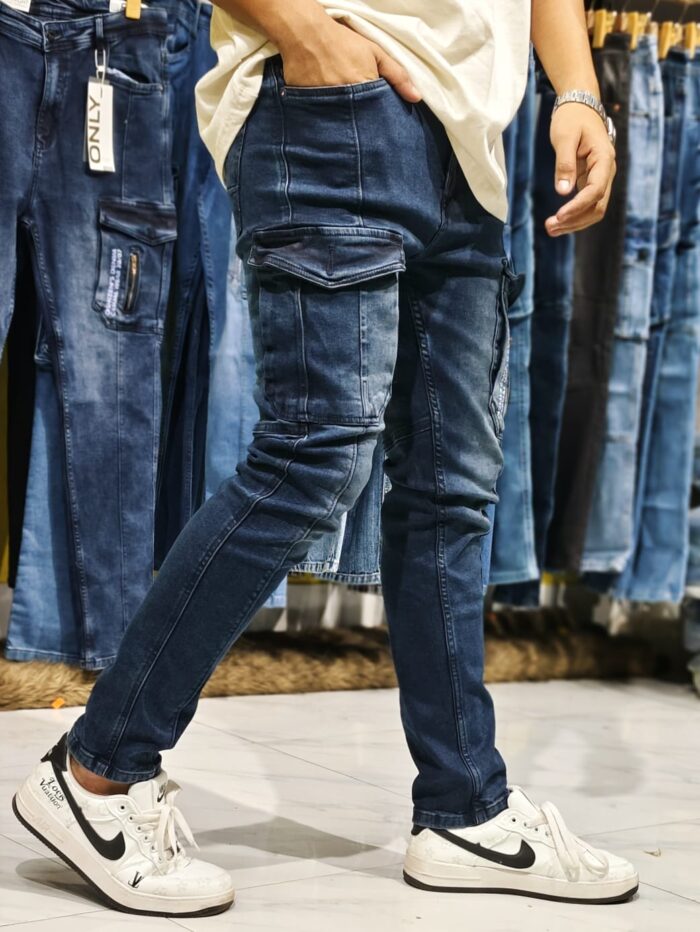 Cargo 6 navy blue - Image 4
