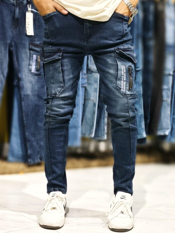 Cargo 6 navy blue - Image 3