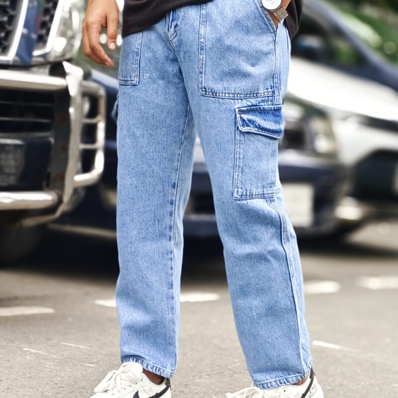 NEW 6 POCKET BAGGY SKY