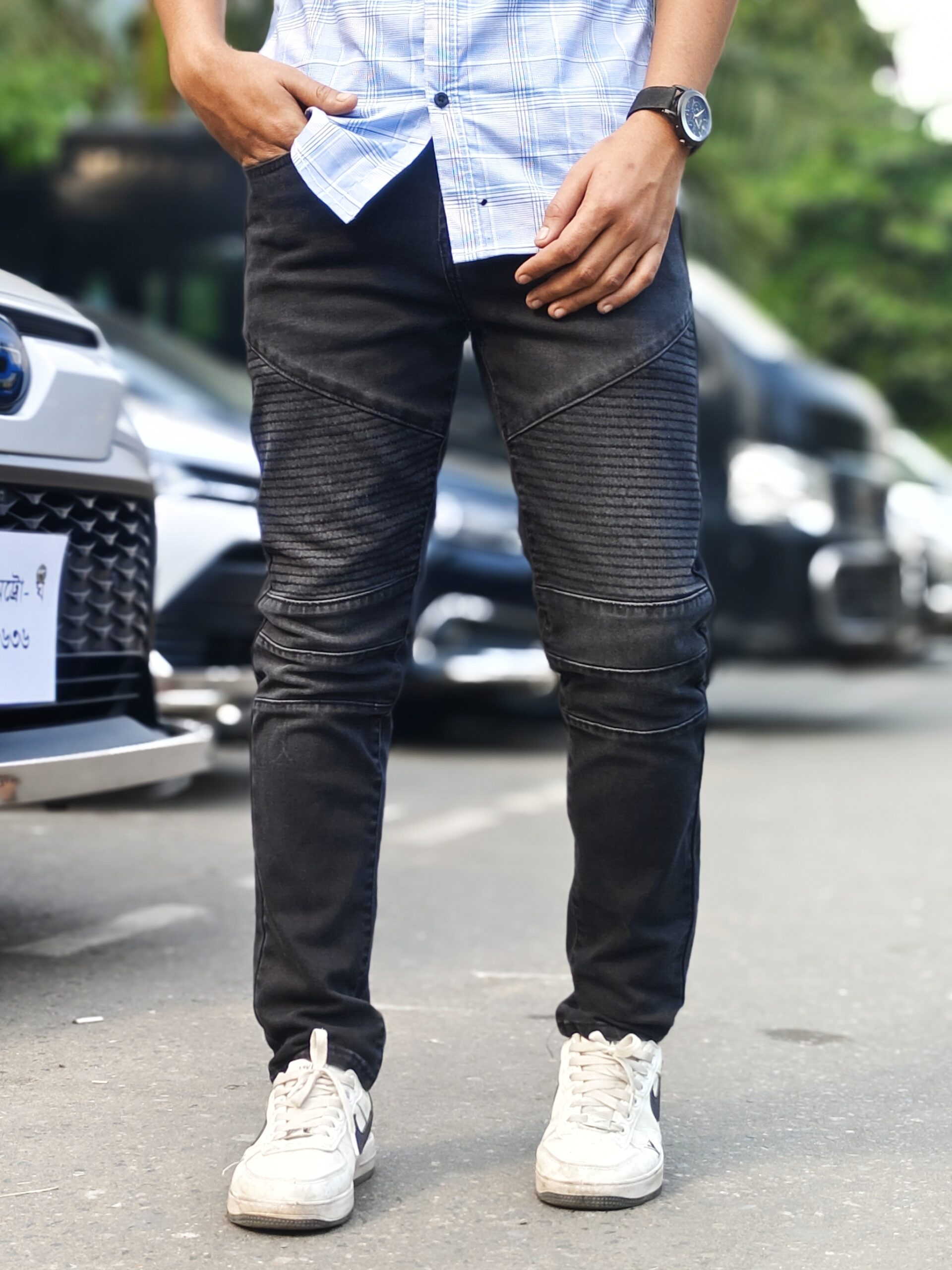 New four pocket cargo 9 Ash black - Image 2