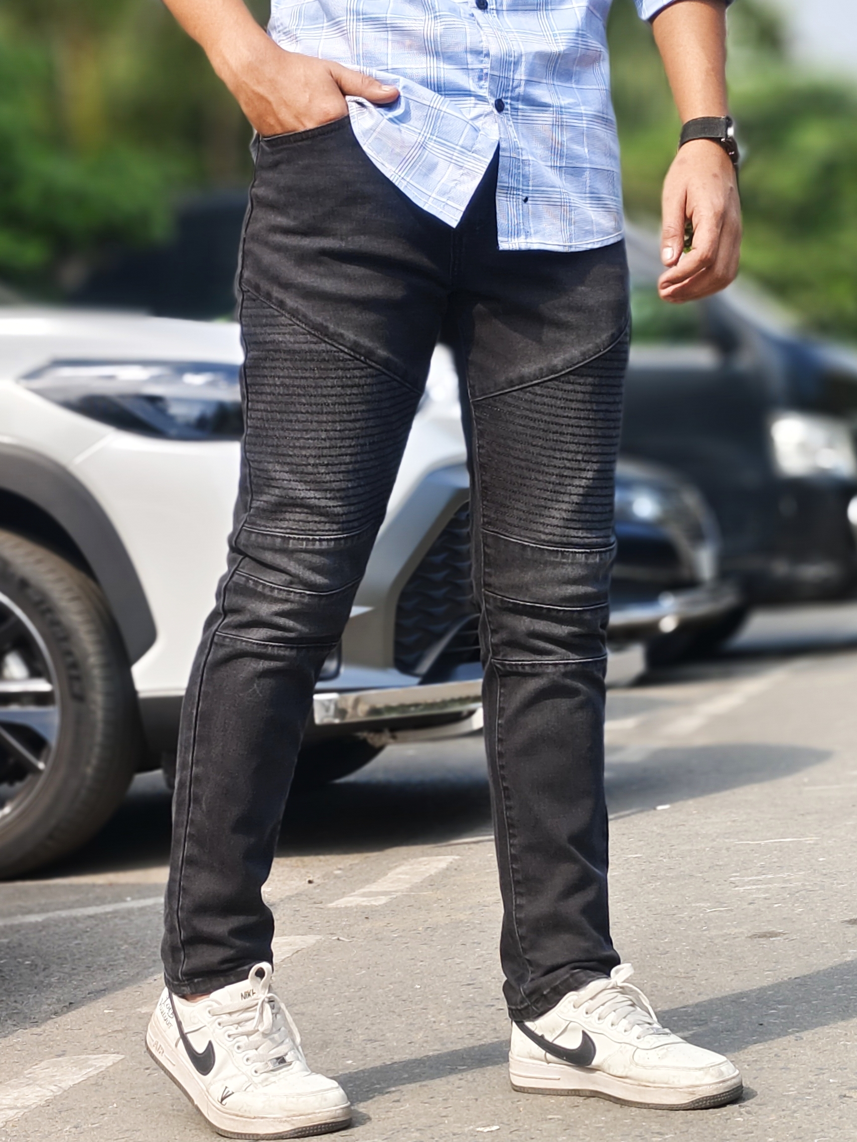 New four pocket cargo 9 Ash black