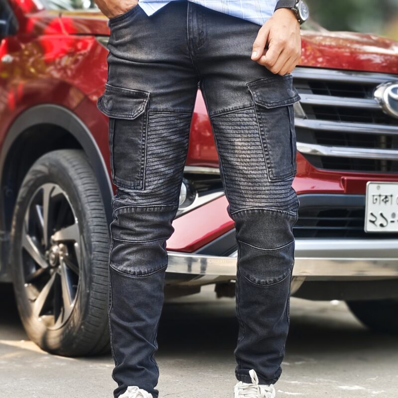 New six pocket cargo 8 Ash black