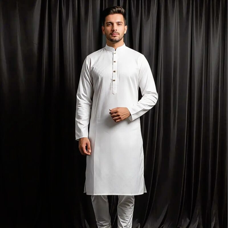 New panjabi collection 1 white